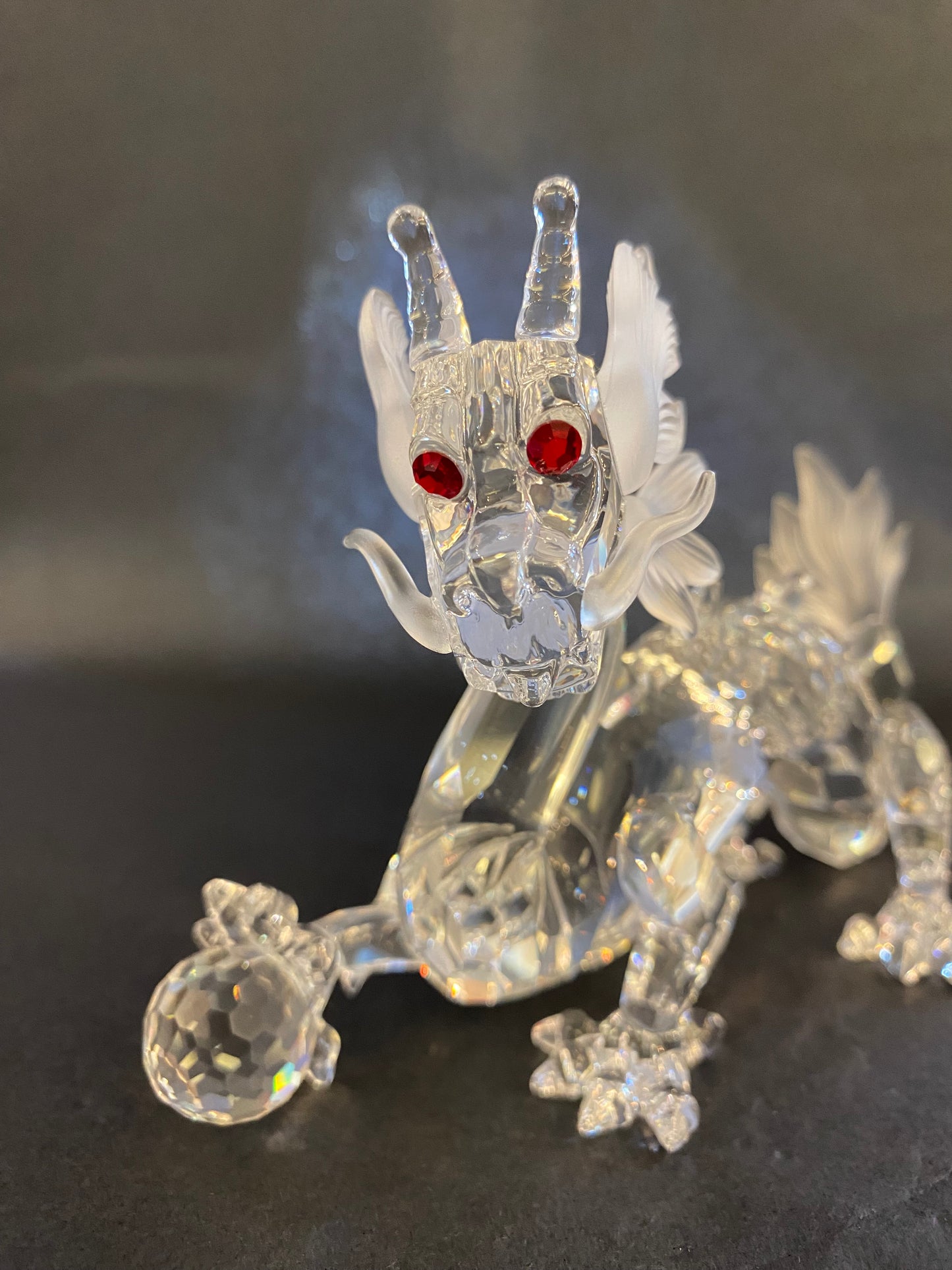 Swarovski Dragon Figurine – Fabulous Creatures Series with Original Box & Certificate