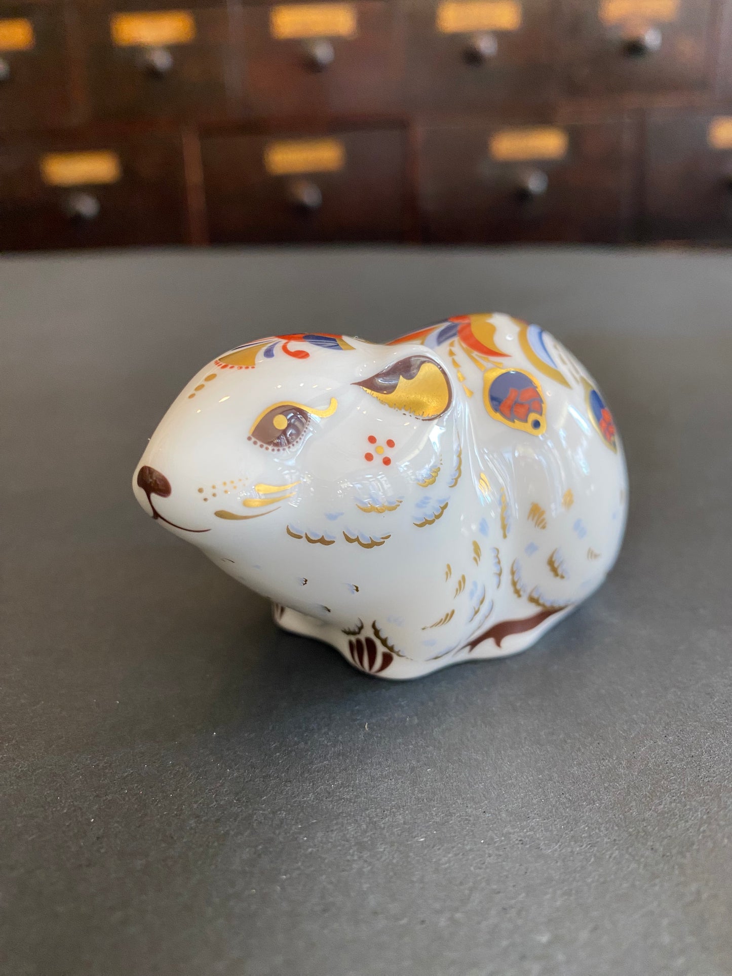 Royal Crown Derby Fine Bone China Bank Vole Paperweight