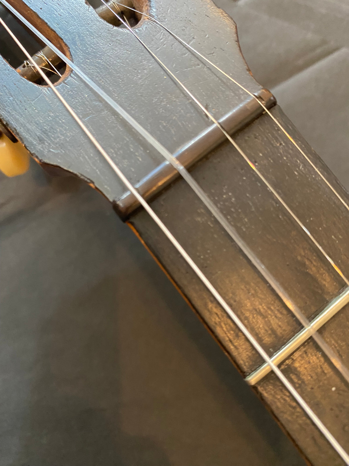 Early English 5-string zither banjo