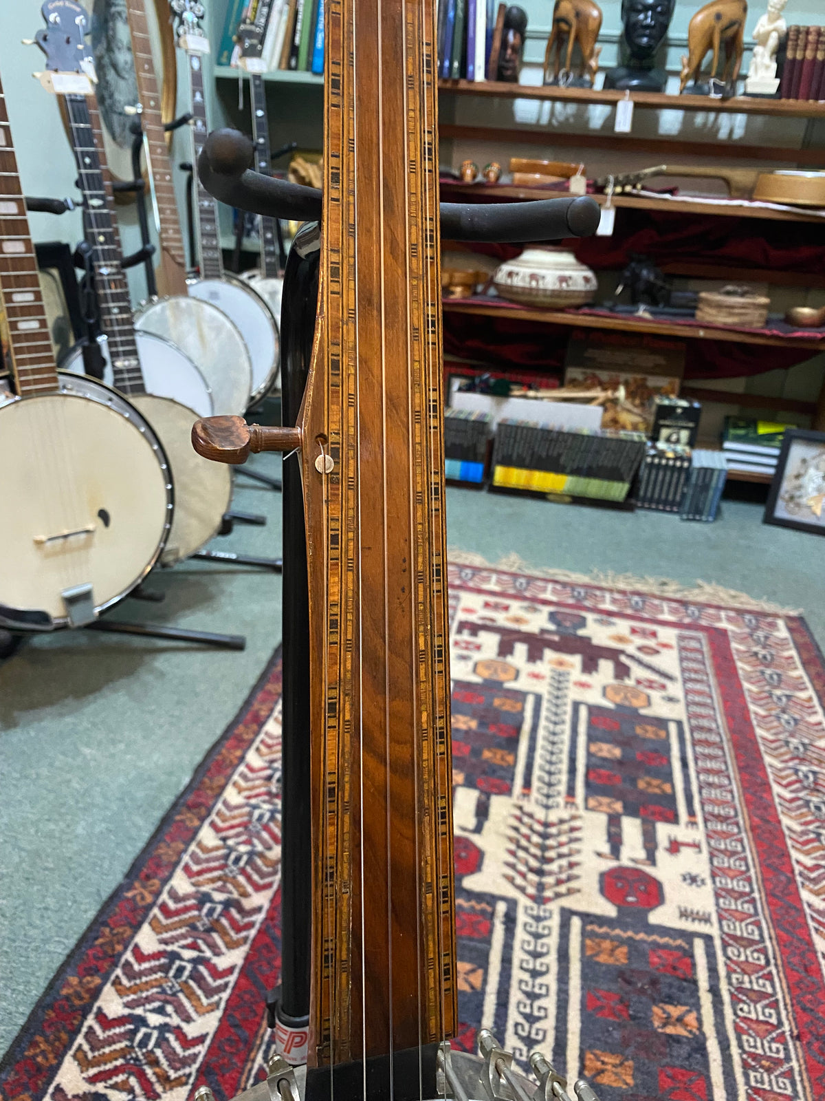 Victorian Tunbridge-ware Banjo