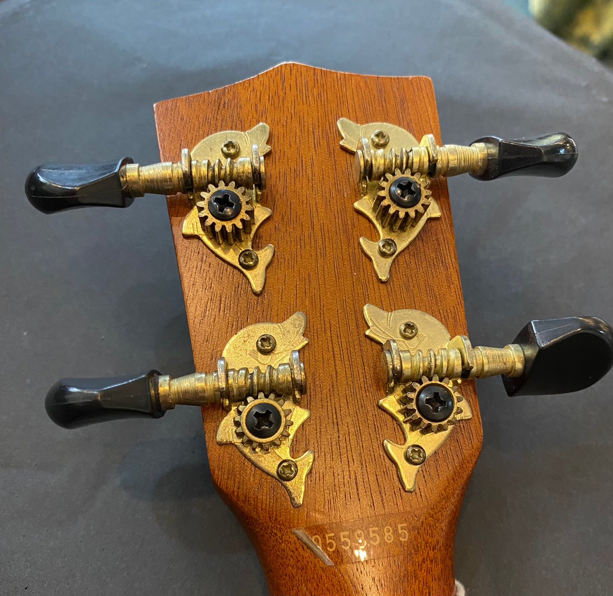 Mahalo Custom Series Solid Mahogany Soprano Ukulele (U/LTD2/G)