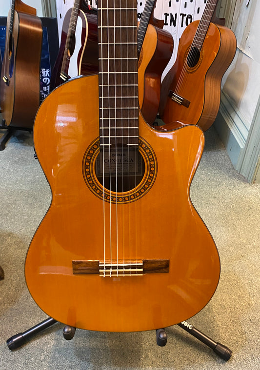 Yamaha CXG-111SCA Electro/Acoustic Classical Guitar