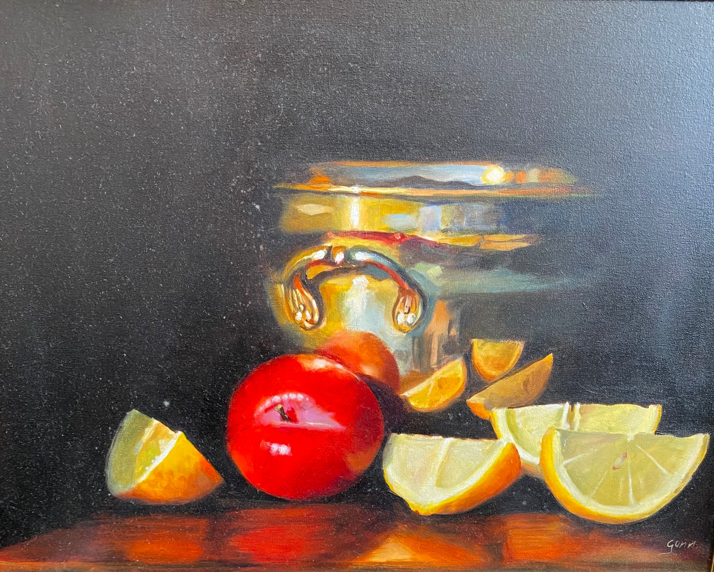 Still life composition of Lemons by Phil Gunn