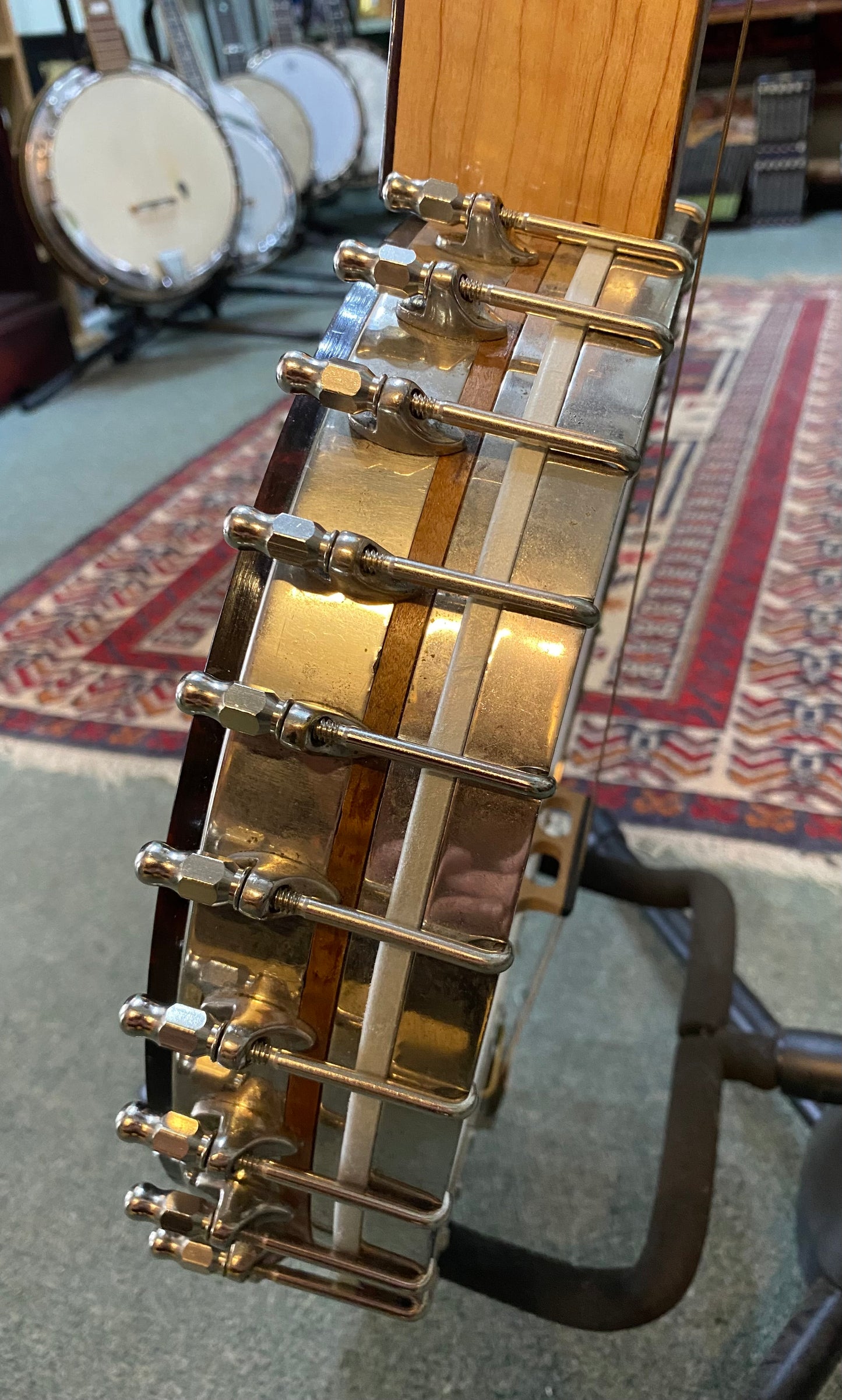 1920s Vega Tubaphone long neck conversion 5 string banjo