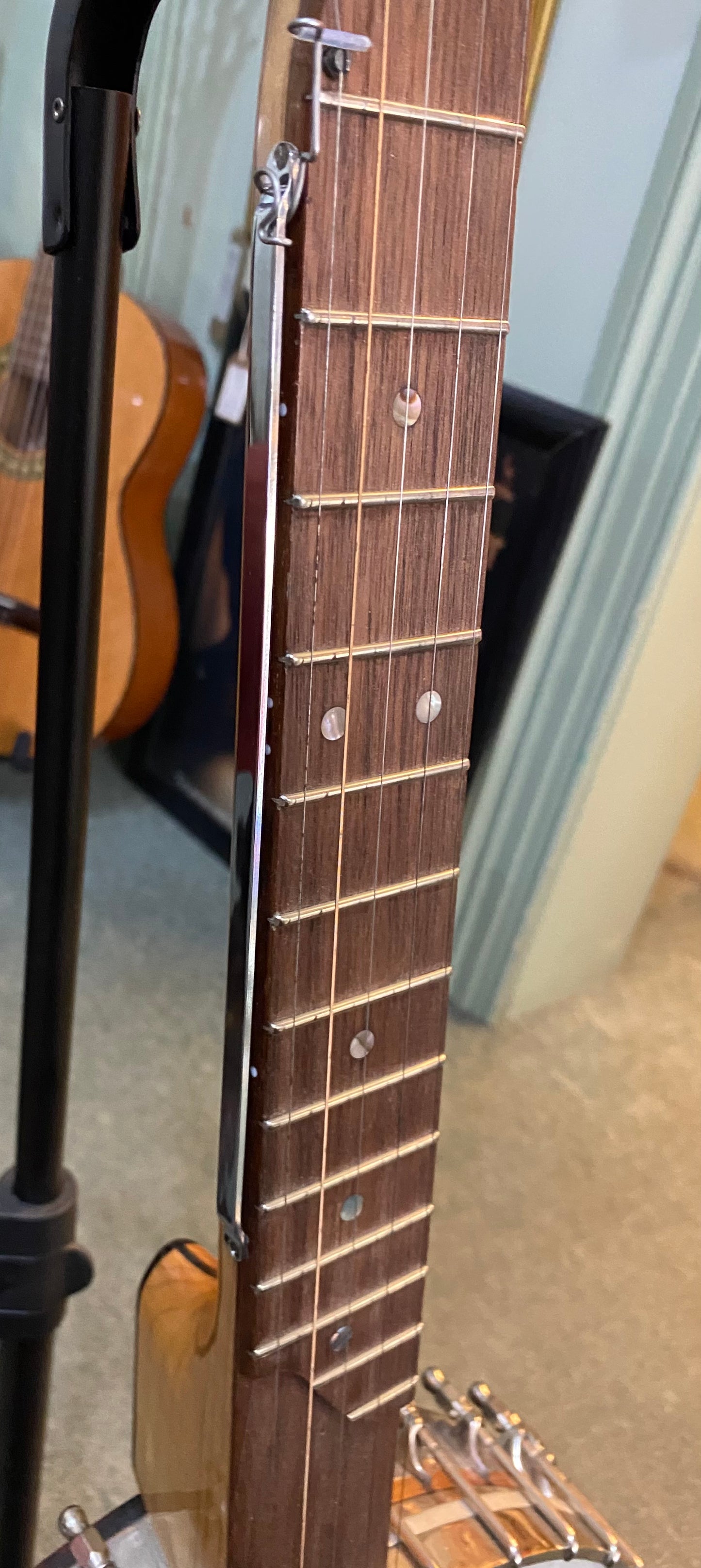 1920s Vega Tubaphone long neck conversion 5 string banjo