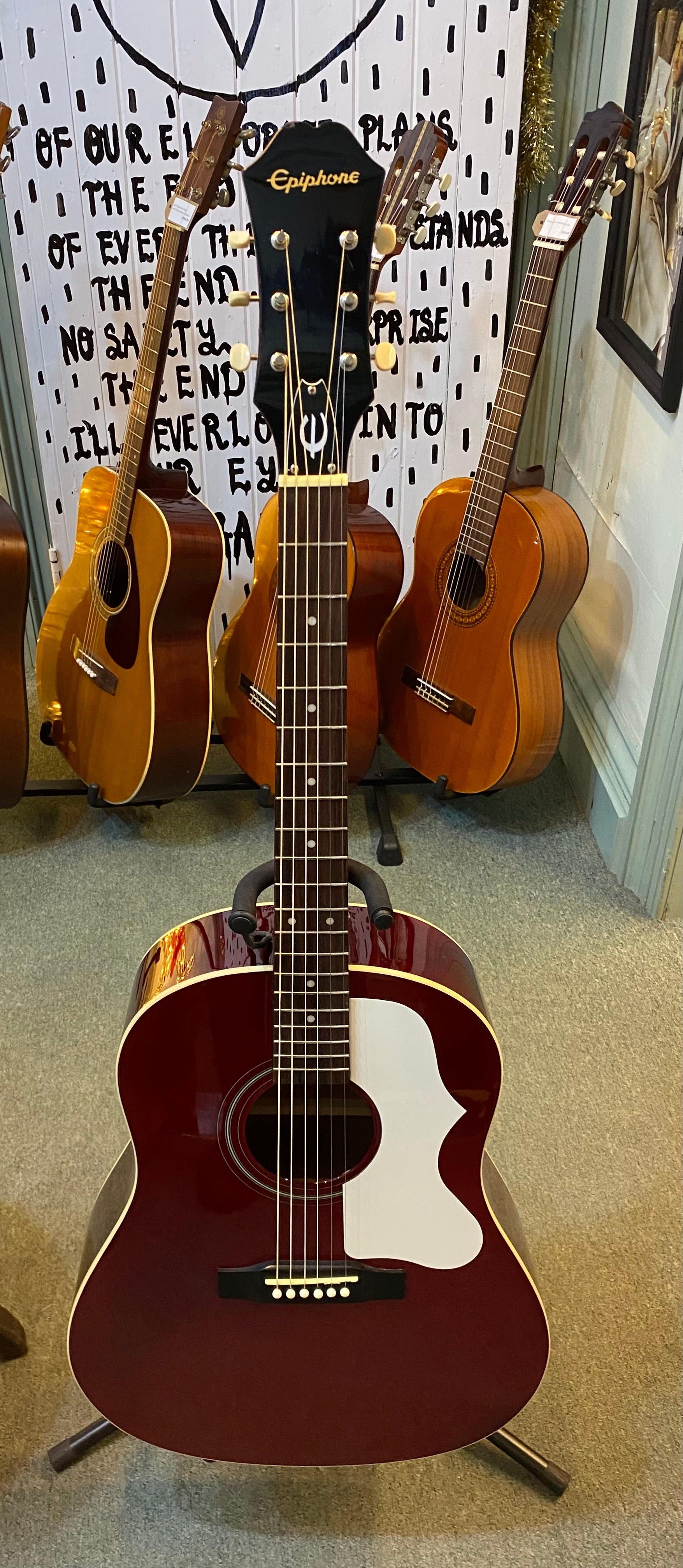 Epiphone Acoustic Guitar EJ-45/Wine Red