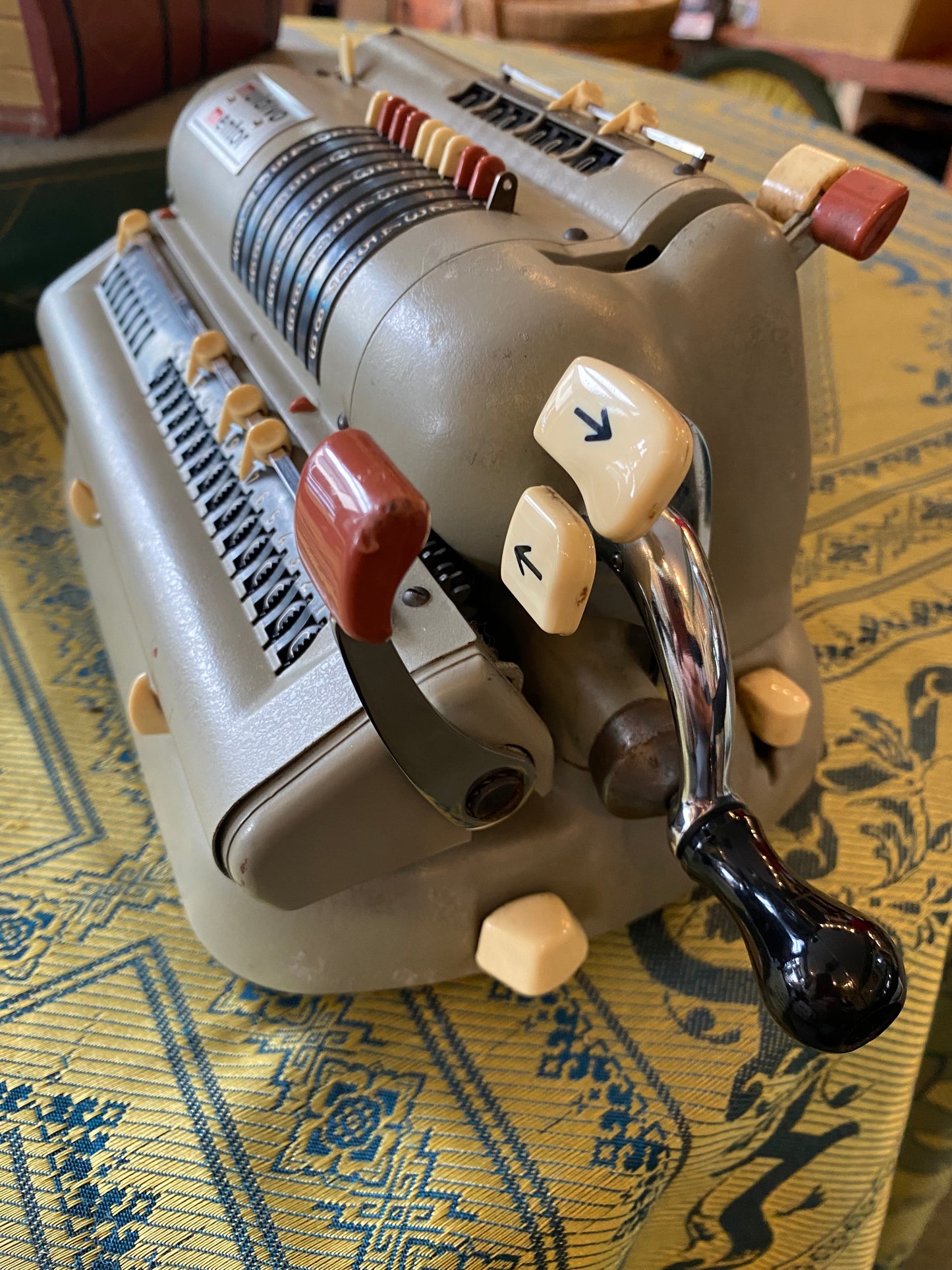 1960s Muldivo Mentor Mechanical Pinwheel Calculator for repair.