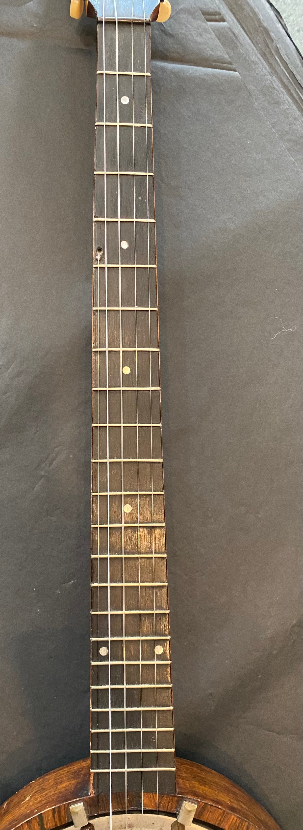 Early English 5-string zither banjo