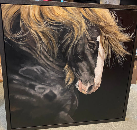 Oil on canvas “L’Oreal” by Denise Playfair