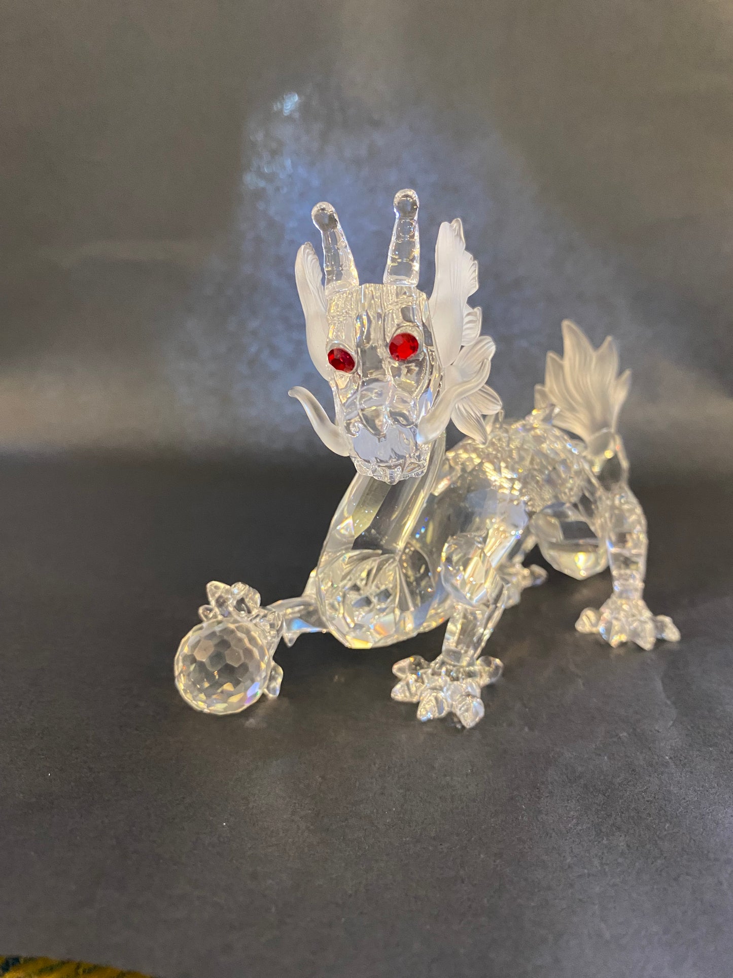 Swarovski Dragon Figurine – Fabulous Creatures Series with Original Box & Certificate